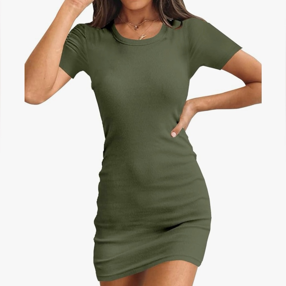 Amazon • T-shirt Bodycon Mini Dress